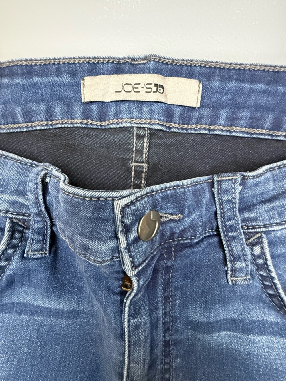 Vintage Joe's Jeans Medium Blue Flare Wide-Leg Denim - Picture 3 of 5